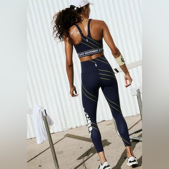 Free People Movement by Free People Never Better Logo Leggings size:S - Picture 5 of 8